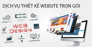 Dịch vụ thiết kế website trọn gói