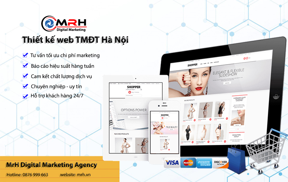 Thiết kế web TMĐT Hà Nội