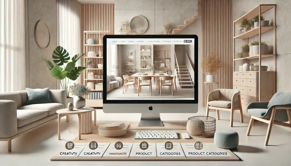 Thiết kế website chuẩn SEO cho ngành nội thất