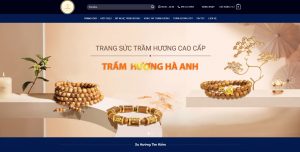Thiết kế website trầm hương Hà Anh tramhuonghaanh.com