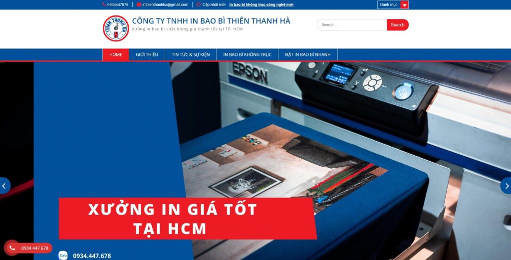Web cong ty in ấn thienthanhha.com