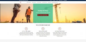 thiết kế web xây dựng maunhadephp.com