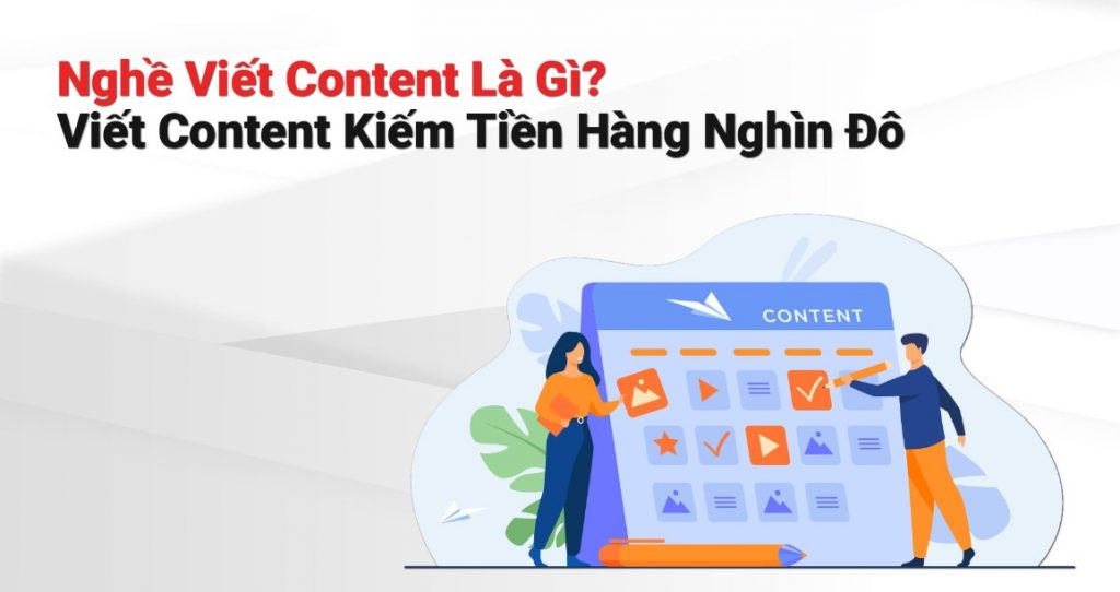 thu nhập nghề viết content