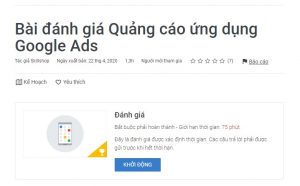 Bài đánh giá Quảng cáo ứng dụng Google Ads