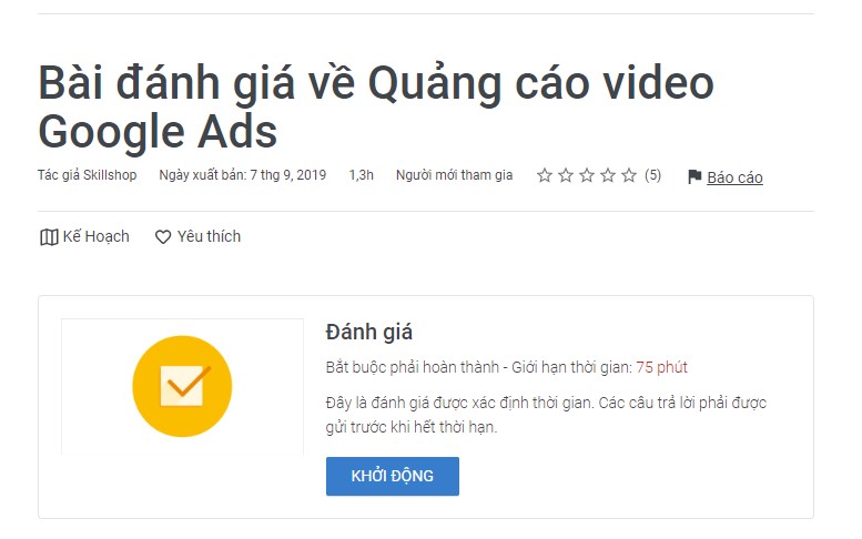 Bài đánh giá về Quảng cáo video Google Ads