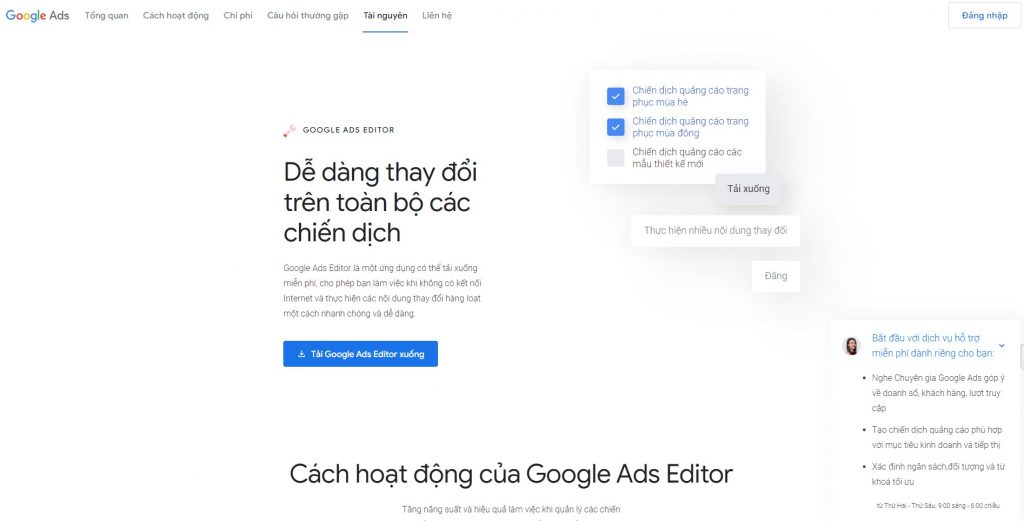 Google Ads Editor