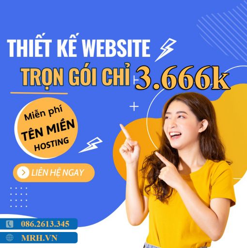 Thiet ke web tron goi tu 3666k