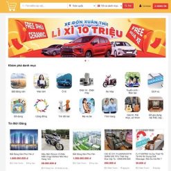 Thiết kế website rao vặt