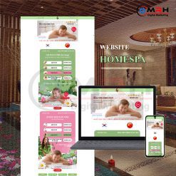 Thiết kế website SPA - Massage tại nhà