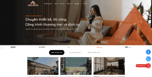 Thiết kế webtite xây dựng