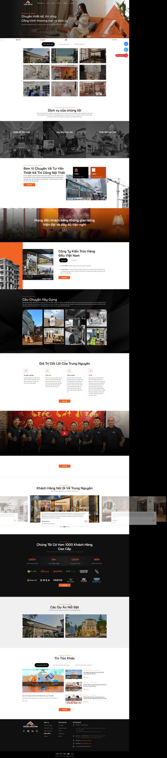Website trungnguyendesign.vn